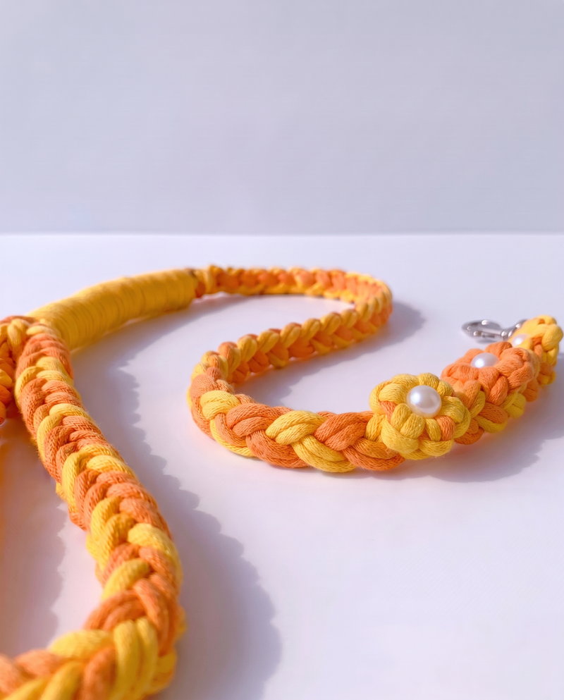 Braided rope, not flat webbing